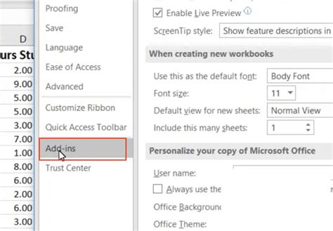 Image result for Excel Data Analysis Add In