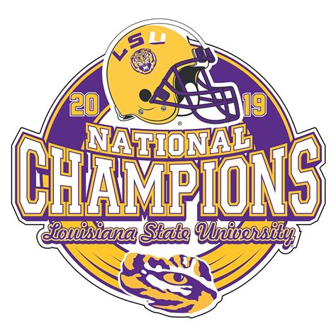 Craftique LSU 2019 National Champion Magnet : Amazon.in: Sports ...