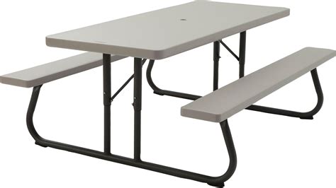 Amazon.com : Lifetime Folding Picnic Table, 6-Foot : Picnic Tables ...