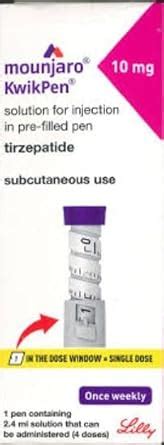 Mounjaro 10mg KwikPen : Amazon.in: Fashion