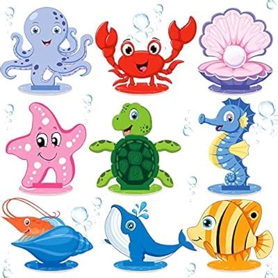 Namalu 18 Pcs Sea Animal Centerpiece - Ocean Themed India | Ubuy