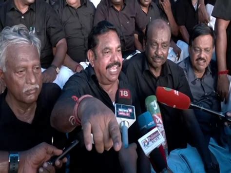 AIADMK general secretary EPS accuses Speaker of bias over seat ...