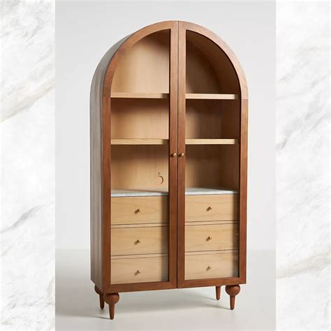 Fern Storage Cabinet Brown – Luxury Handicrafts