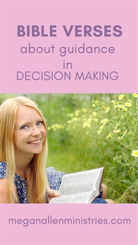 20 bible verses about guidance in decision making – Artofit