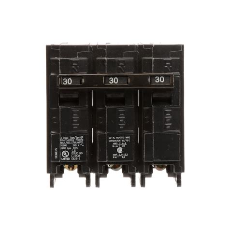 Siemens QP 30-amp 3-Pole Standard Trip Circuit Breaker Q330 at Lowes.com