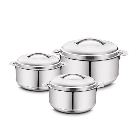 Buy Classic Essentials Stainless Steel Imperial Casserole with Lid (Set ...