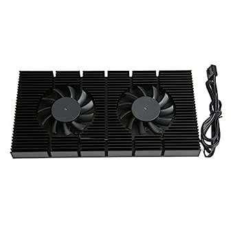 Backplane Memory Cooler, GPU Backplate Radiator Fast Heat Sink Aluminum ...