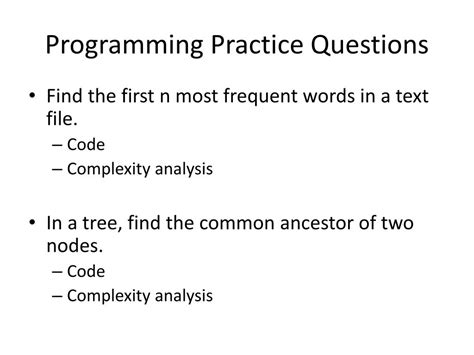 Programming Practice 的图像结果