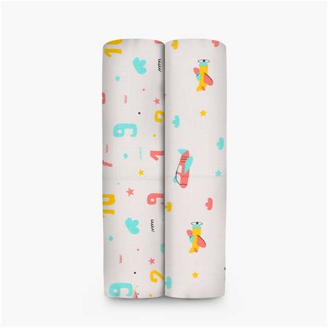 Baby Muslin swaddles | Organic Cotton Muslin Swaddles