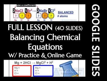 Free Science Lessons How to Balance Equations 的图像结果