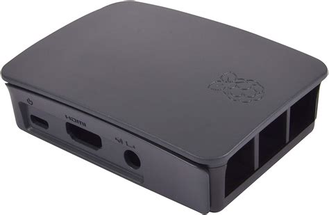 Amazon.in: Buy Raspberry Pi RPI3CASE-BG Case (Black and Grey) Online at ...