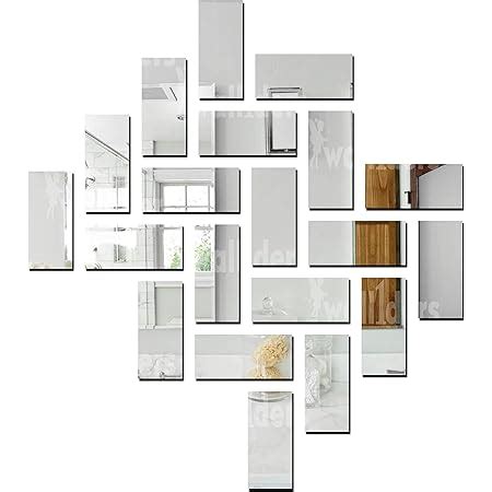 Buy Wall1ders Hexagon 30 Silver 10 Butterfly Hexagon Mirror Wall ...