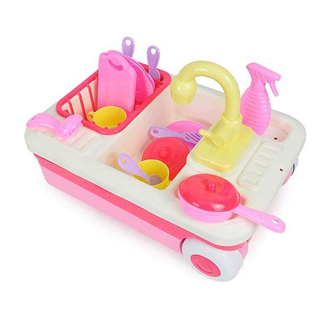 Igračka sudopera sa vodom u koferu 800212 | Volim svoj dom