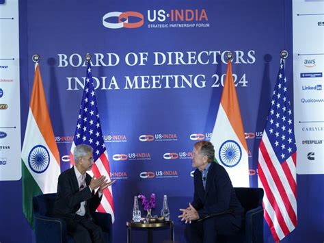 US-India Strategic Partnership Forum begins with EAM Jaishankar's ...