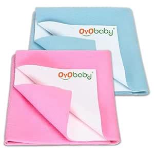 Buy OYO BABY Extra Absorbent Waterproof Baby Dry Sheet Small Size ...