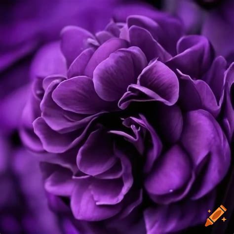 Dark Purple Flower Background