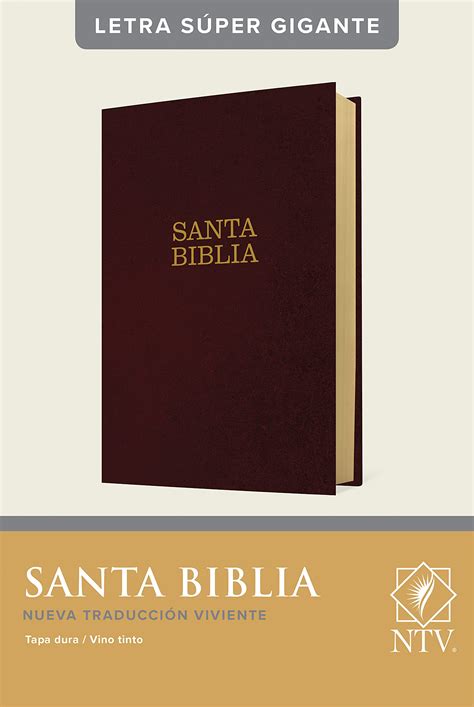 Buy Santa Biblia Ntv, Letra Súper Gigante: Nueva Traducción Viviente ...