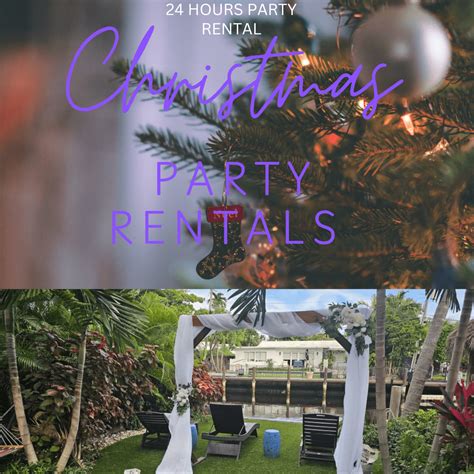 Christmas Party Rental Activities - 24 Hours Party Rentals Miami