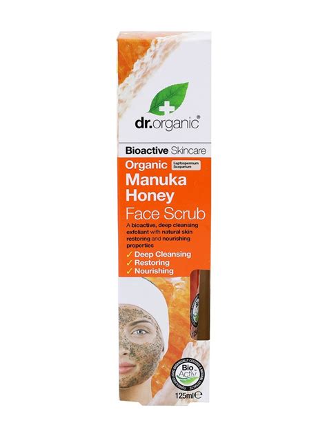 dr.organic Manuka Honey Face Scrub, 125 ml Price, Uses, Side Effects ...
