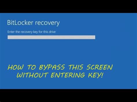 Image result for BitLocker Recovery Key Dell