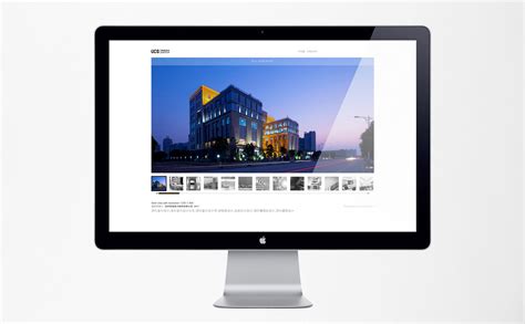 建筑行业网站设计，HTML建筑单页模板下载-17素材网