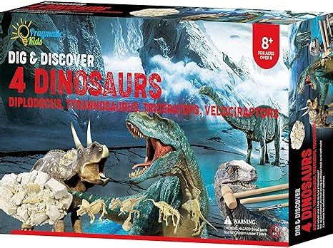 Buy 4in1 Jumbo Dino Digging Kit! Educational Dinosaur Digging Fossil ...