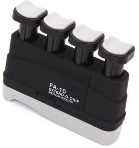 SodialR Portable Black Medium Tension Guitar Extend-O-Grip Hand ...