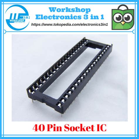 Jual 40 Pin Socket IC - Kota Blitar - Electronics 3 in 1 | Tokopedia