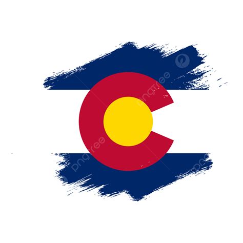 Usa State Colorado Vector Flag Design Template, Flag, Vector Flag ...
