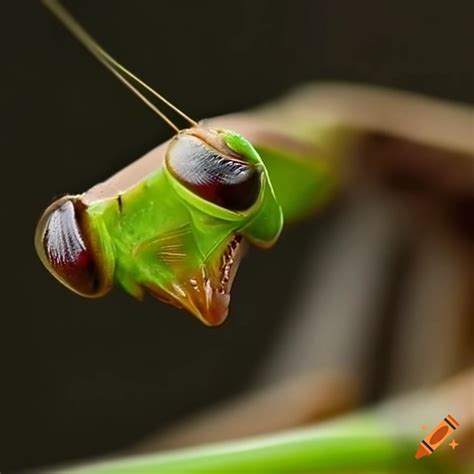 Praying Mantis Face