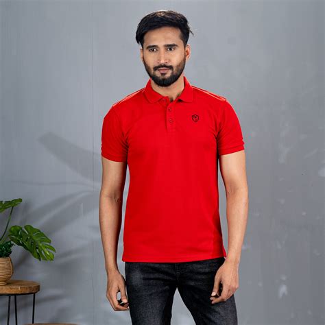Men’s Red Polo – TwelveBd