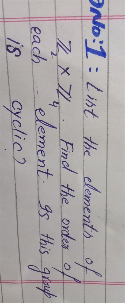 Elements Of Z2