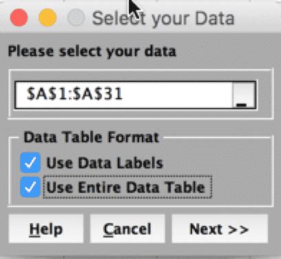 How to Create a Run Chart in SigmaXL | GoLeanSixSigma.com