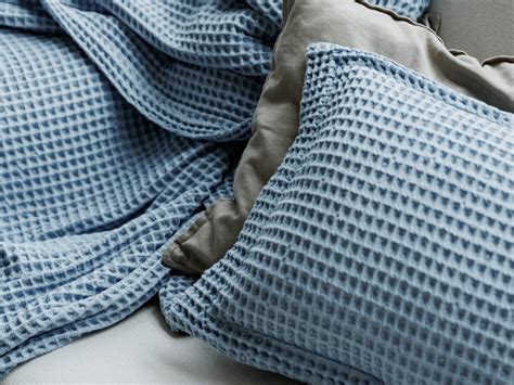 WAFFLE Blanket. Hotel Waffle Throw Blanket, Blanket for Bedroom. Bed ...