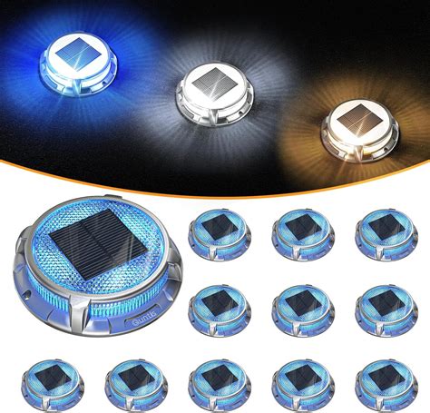 Quntis Solar Deck Lights for Outside 12 Pack, 3 India | Ubuy
