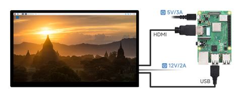 18.5 Inch Capacitive Touch Display 1920x1080 IPS HDMI Type C ...