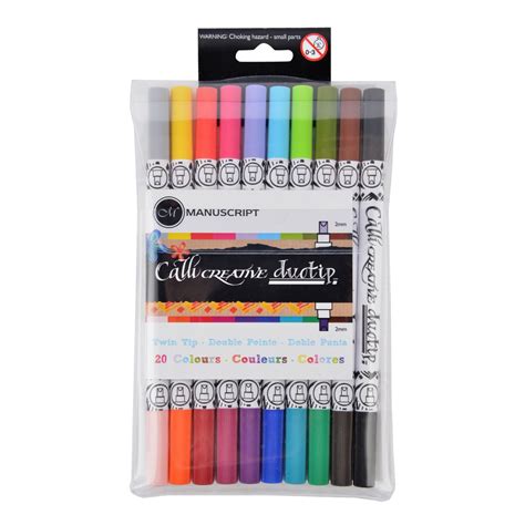 Manuscript - Callicreative DUO Tip Markers For Hand-Lettering - 10 ...