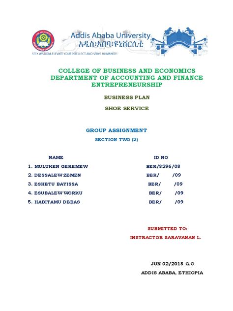 Business Operational Plan Cover Page Sample 的图像结果