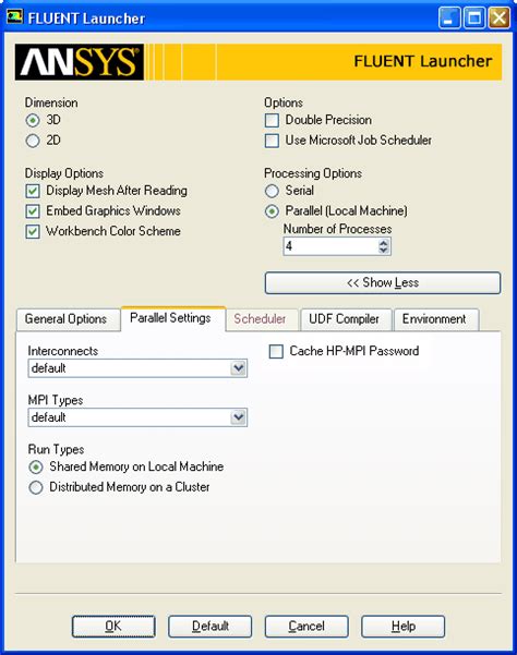How to Use Parallel Fluent 的图像结果