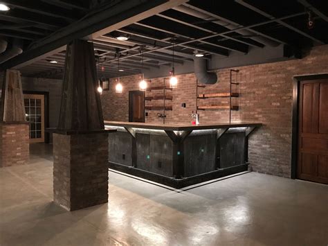 Industrial basement Man Cave Basement, Basement House, Basement ...