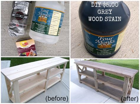 Image result for DIY Build a Rustic Narrow Console Table