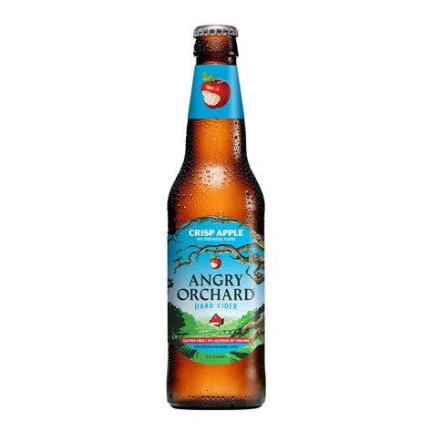 Angry Orchard Crisp Apple Hard Cider 12 pk Bottles - Shop Hard Cider at ...