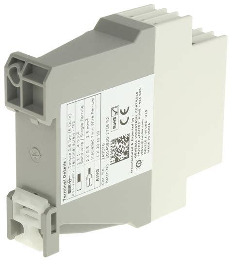 2A8DT6 GIC | GIC DIN Rail Mount Timer Relay, 24 → 240V ac/dc, 2-Contact ...