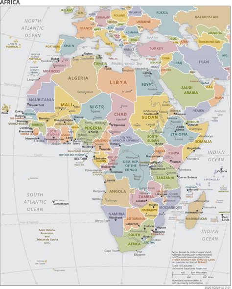 What Color Is Africa On The Map Africa Map With Countries In Orange