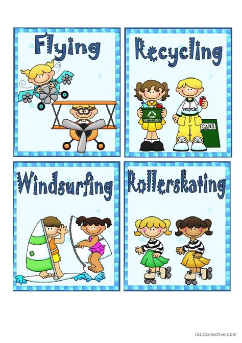 Free Time Activities 的图像结果