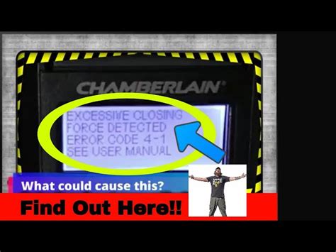 Image result for LiftMaster Model 8550W Error Code 1 4