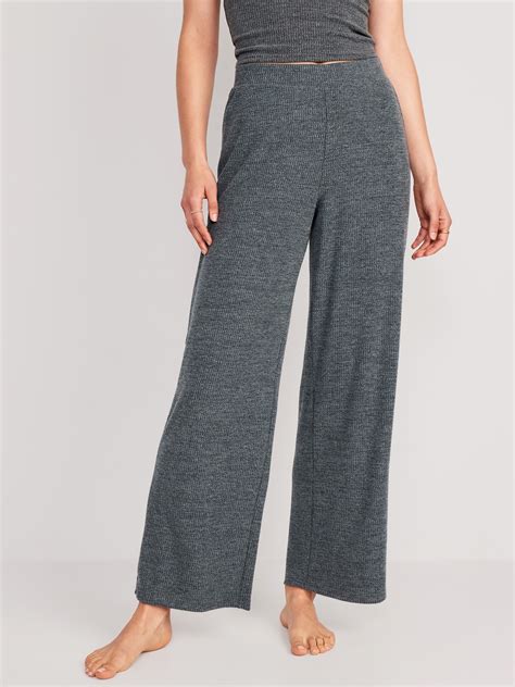 Sweater-Knit Wide-Leg Lounge Pants | Old Navy