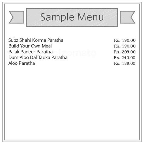 Menu at The Daily Diner, Bengaluru, 1195, 16th Main, 5th C Cross