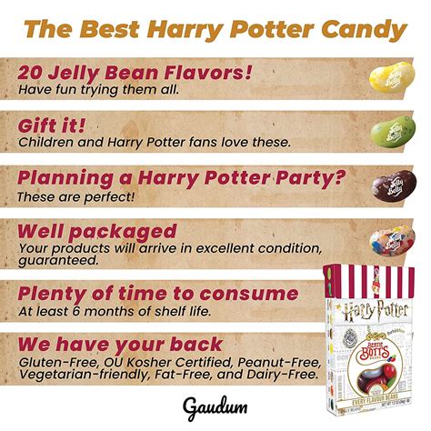 Jelly Belly Flavors Harry Potter