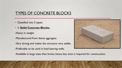 Concrete blocks and their types | PDF